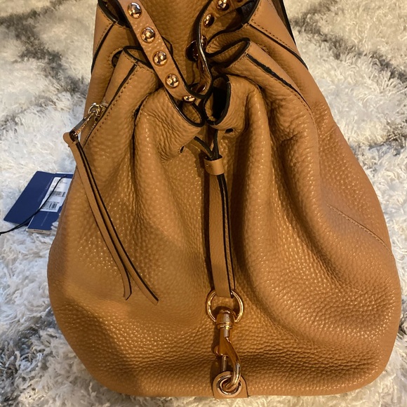 Rebecca Minkoff backpack blythe Cognac brown - Picture 3 of 8